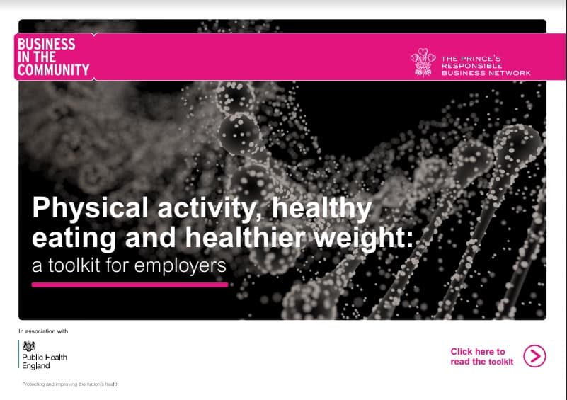 for employers toolkit RAFA PANA  healthy Physical and  activity, eating